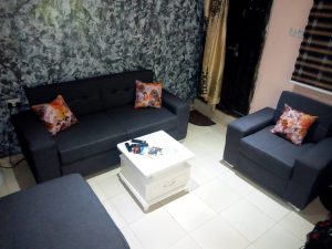 Black Leather Chair Settee